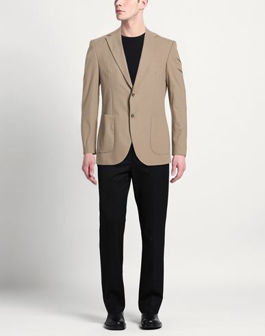 Helmur Man Blazer Taupe Size 38 Polyamide, Elastane