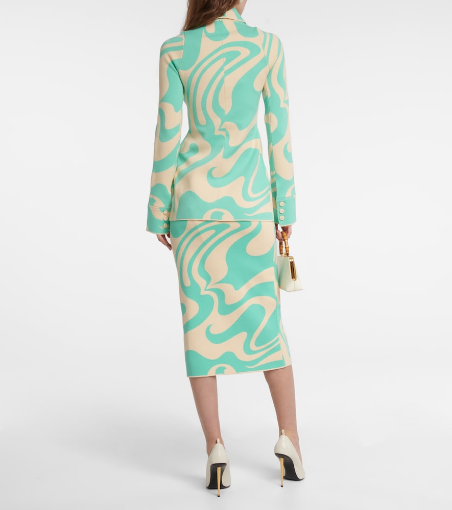 Soraga jacquard blazer
