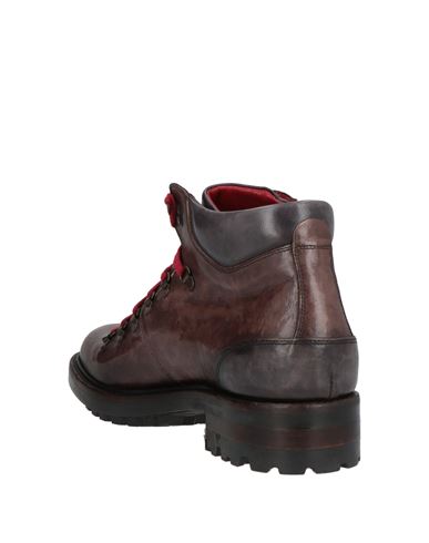 Man Ankle boots Brown Size 11 Leather
