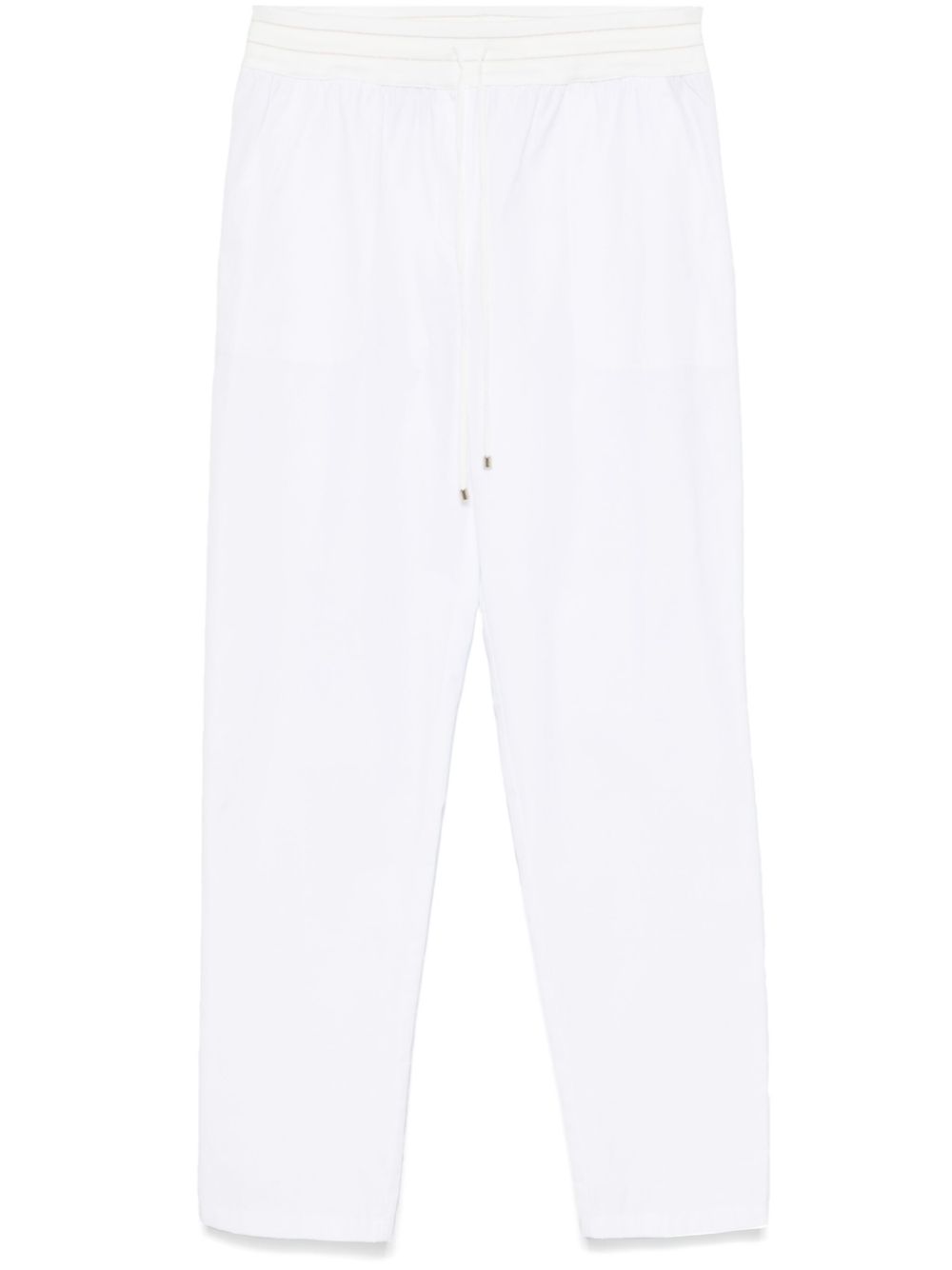Tapered trousers - White
