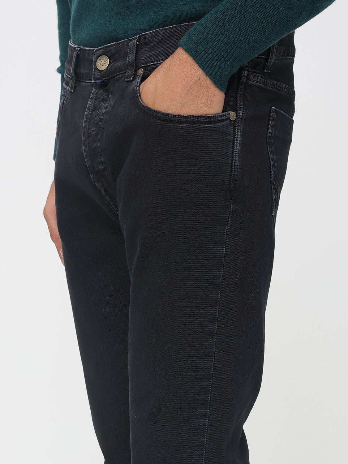 Pants Men color Black