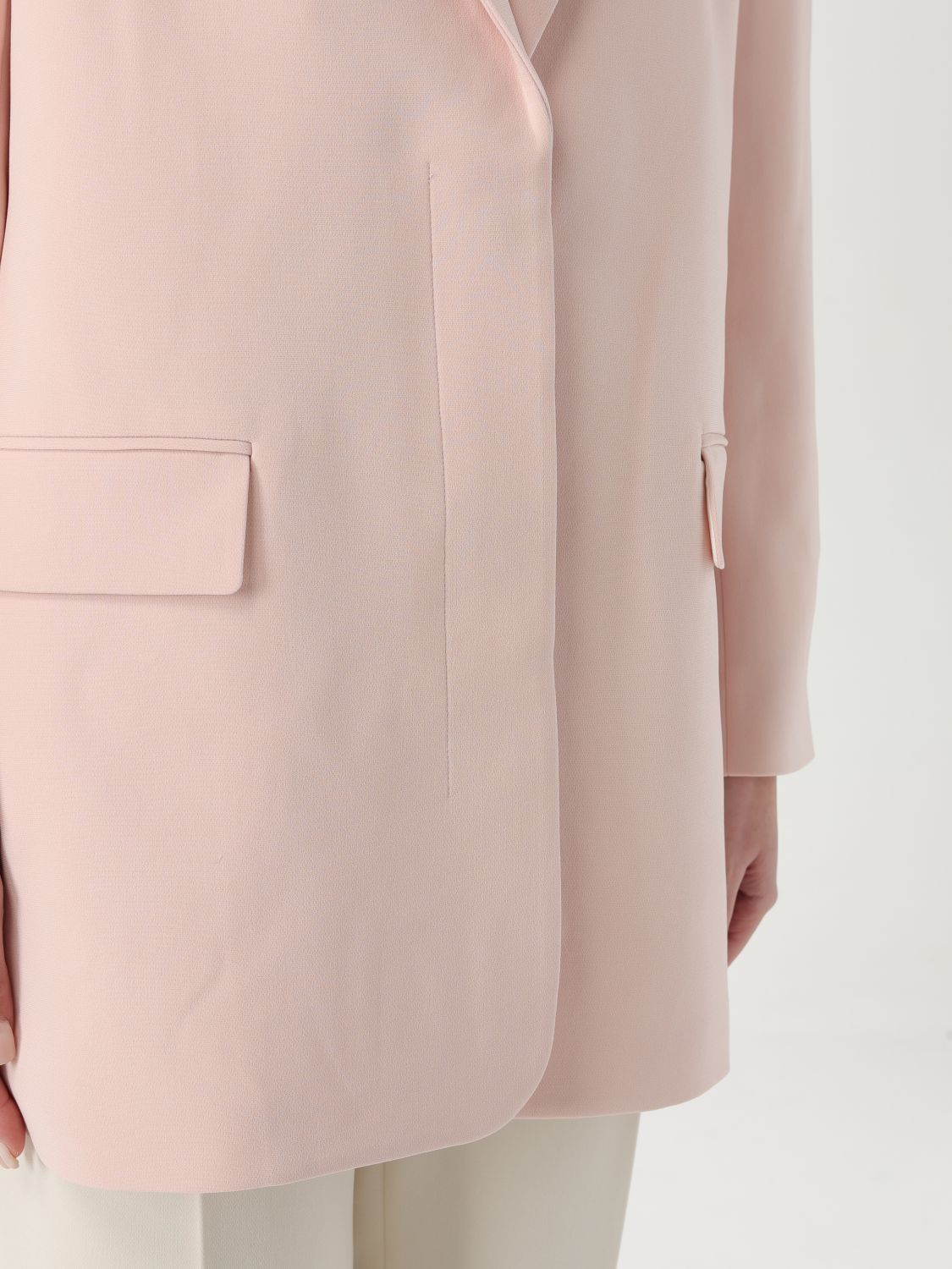 Single-breasted blazer - Pink