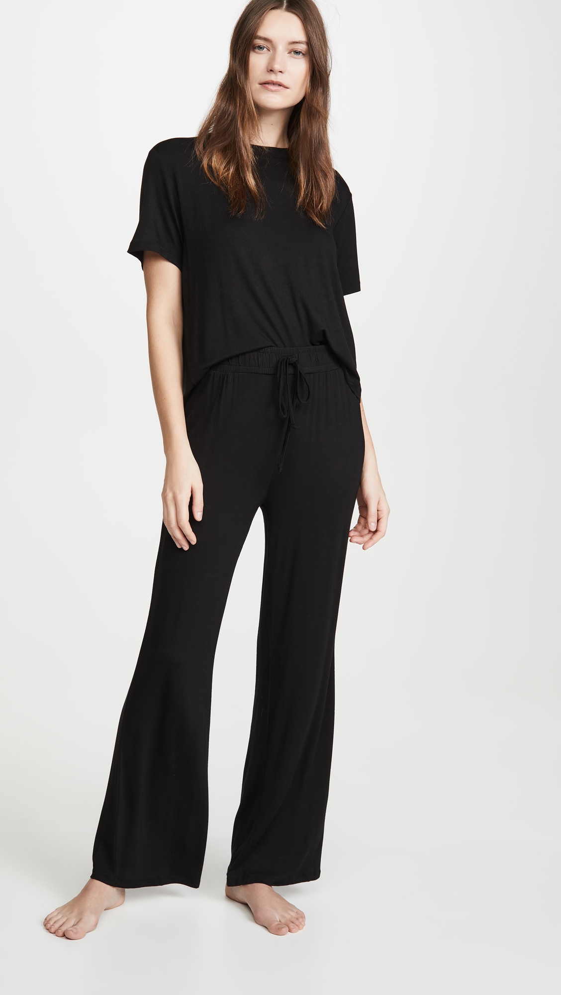 All American Pajama Set Black