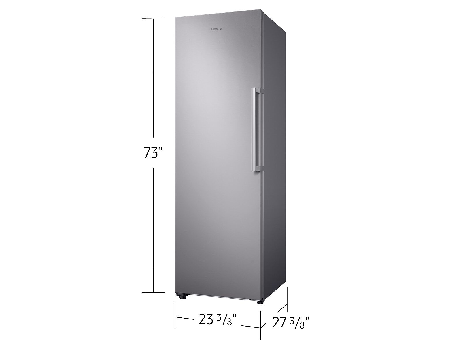 11.4 cu. ft. Capacity Convertible Upright Freezer in Stainless Look(RZ11M7074SA/AA)