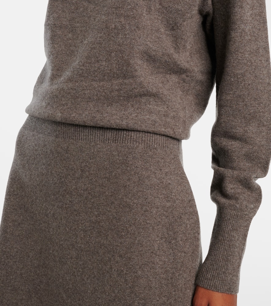 Wool and cashmere sweater dress