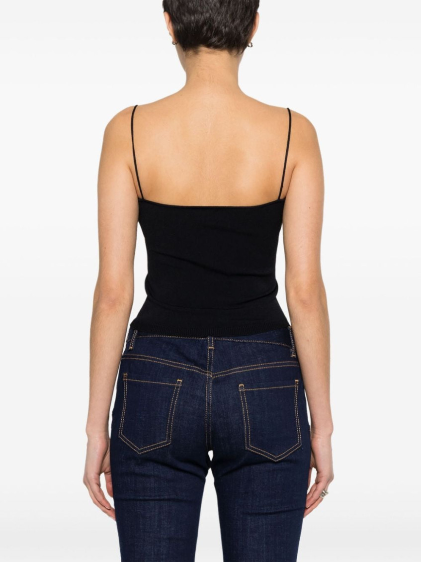 Cropped Top With Logo