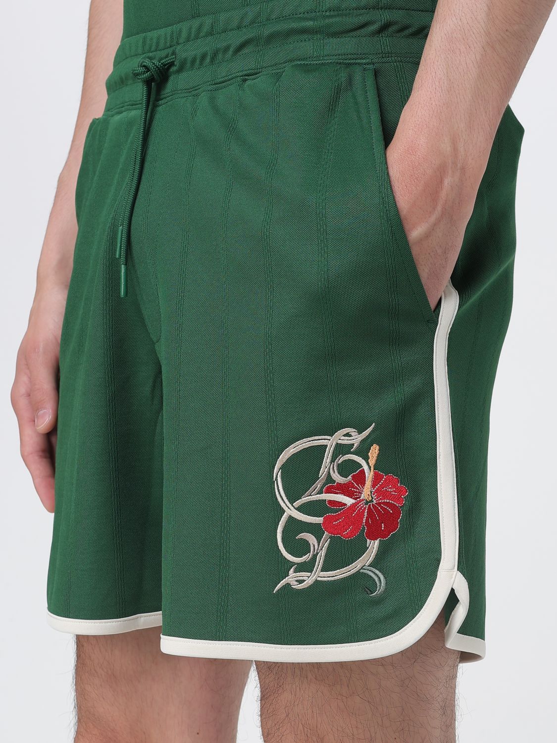 Shorts DRÔLE DE MONSIEUR Men color Green