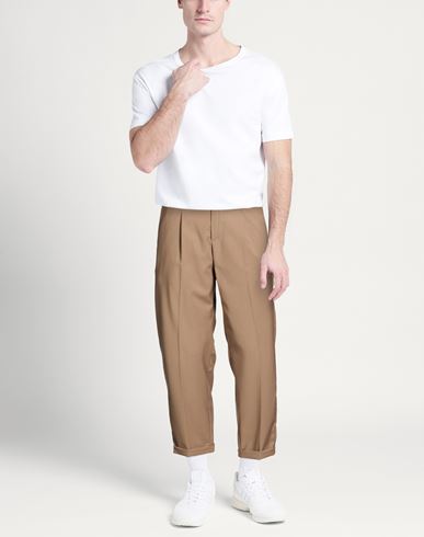 Man Pants Sand Size 30 Polyester, Viscose, Elastane