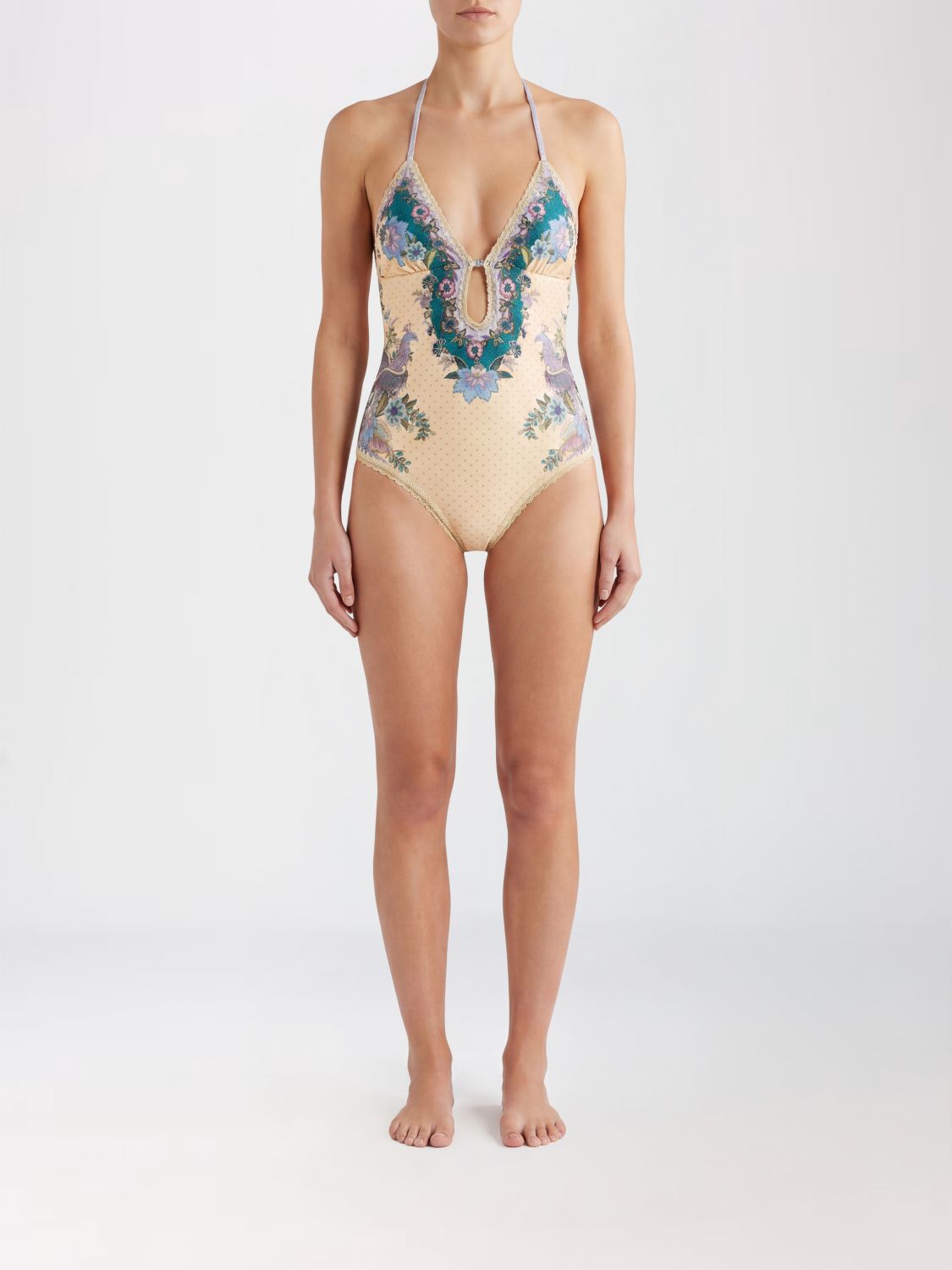 Swimsuit Woman color Cream