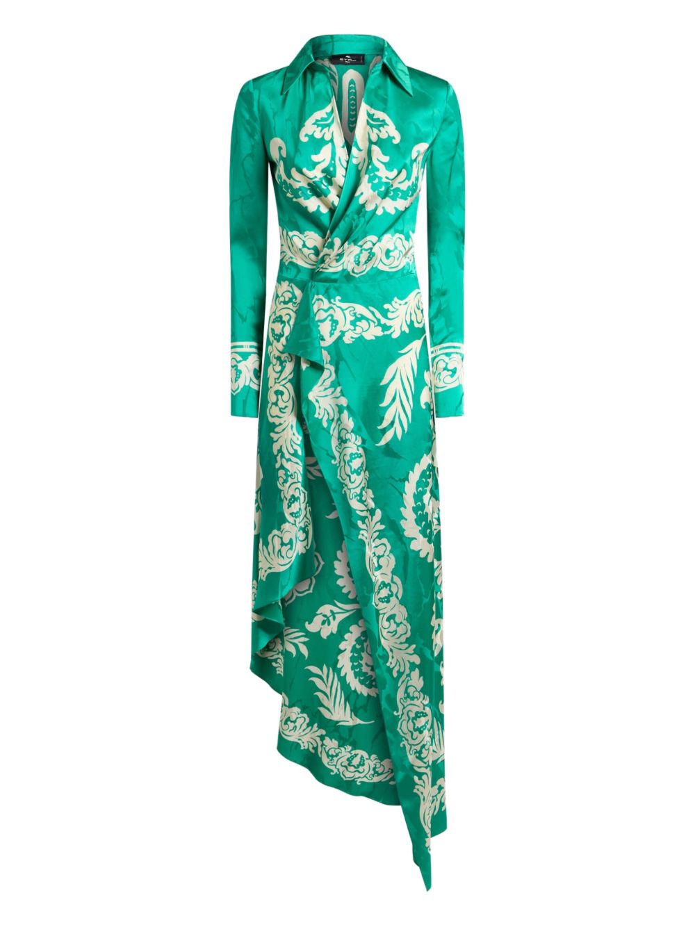 ETRO wrap dress - Green