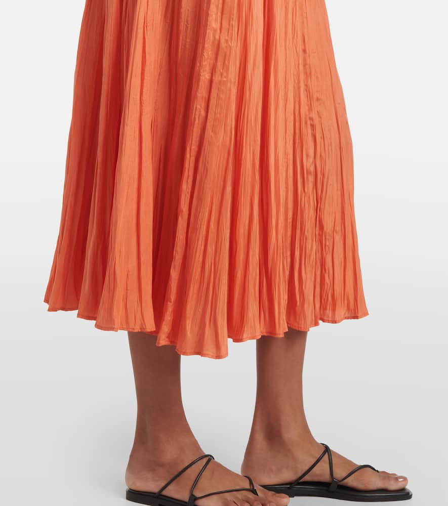 Sully silk midi skirt