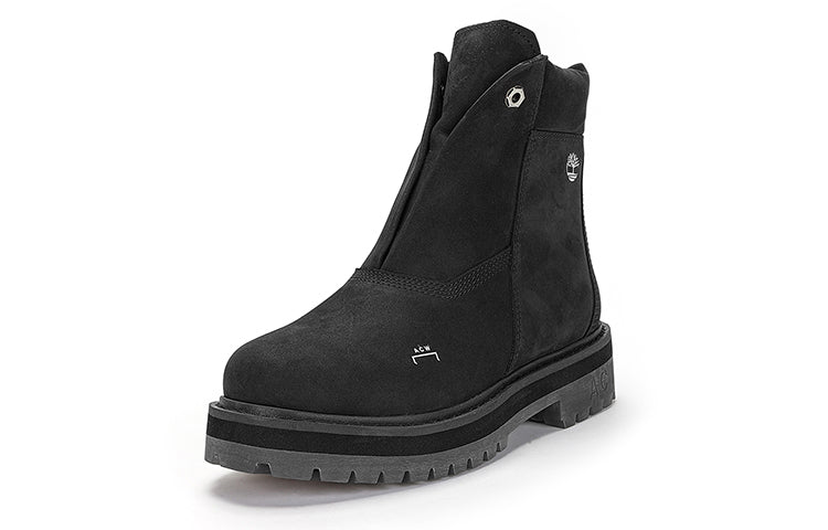 (WMNS) x A Cold Wall 6 Inch Premium Side Zip Boot 'Jet Black Nubuck'