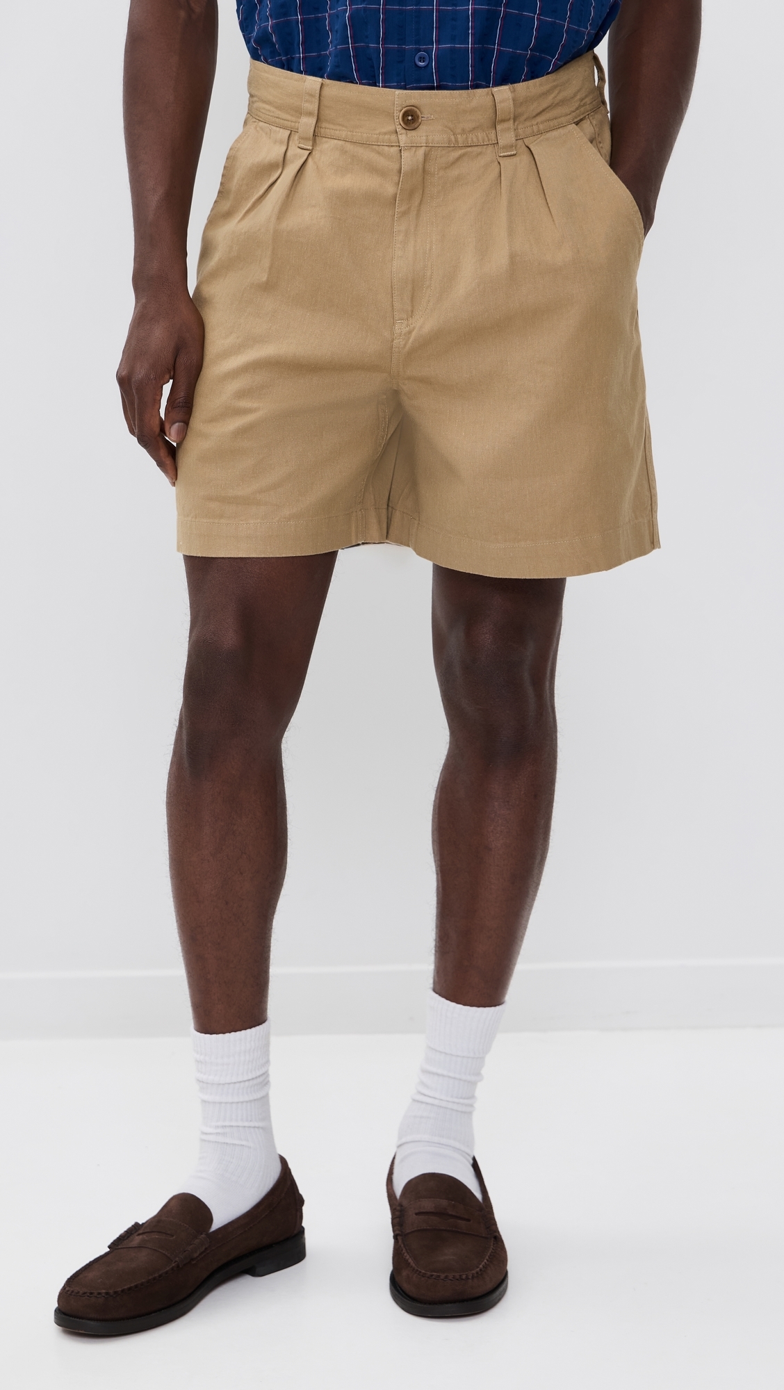 Hemp Shorts Tan