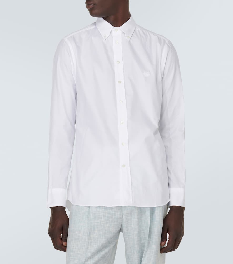 Cotton poplin Oxford shirt