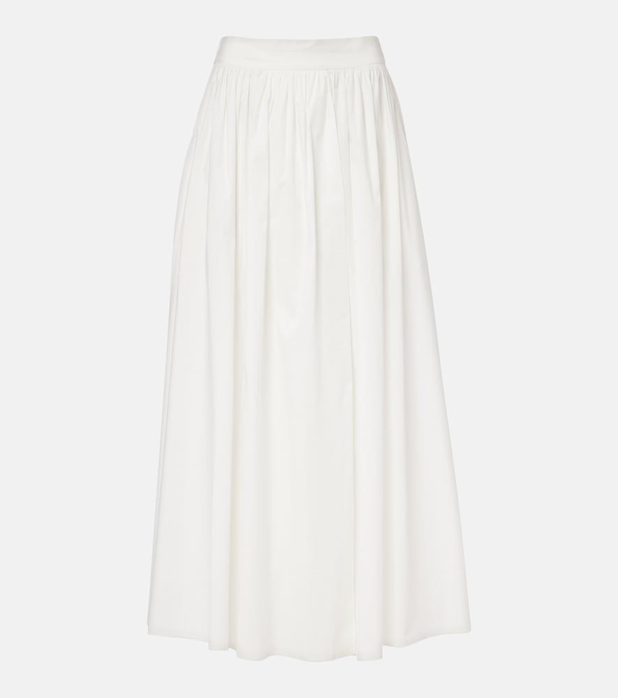 Cotton maxi skirt
