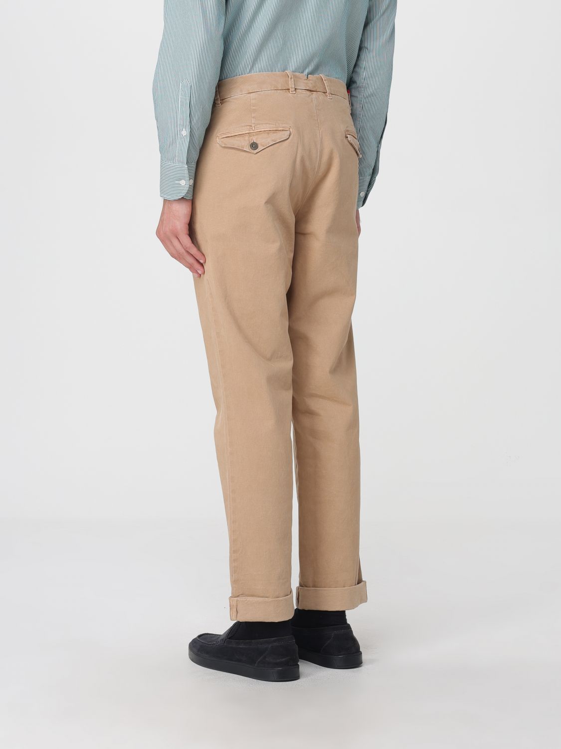 Pants Men color Beige