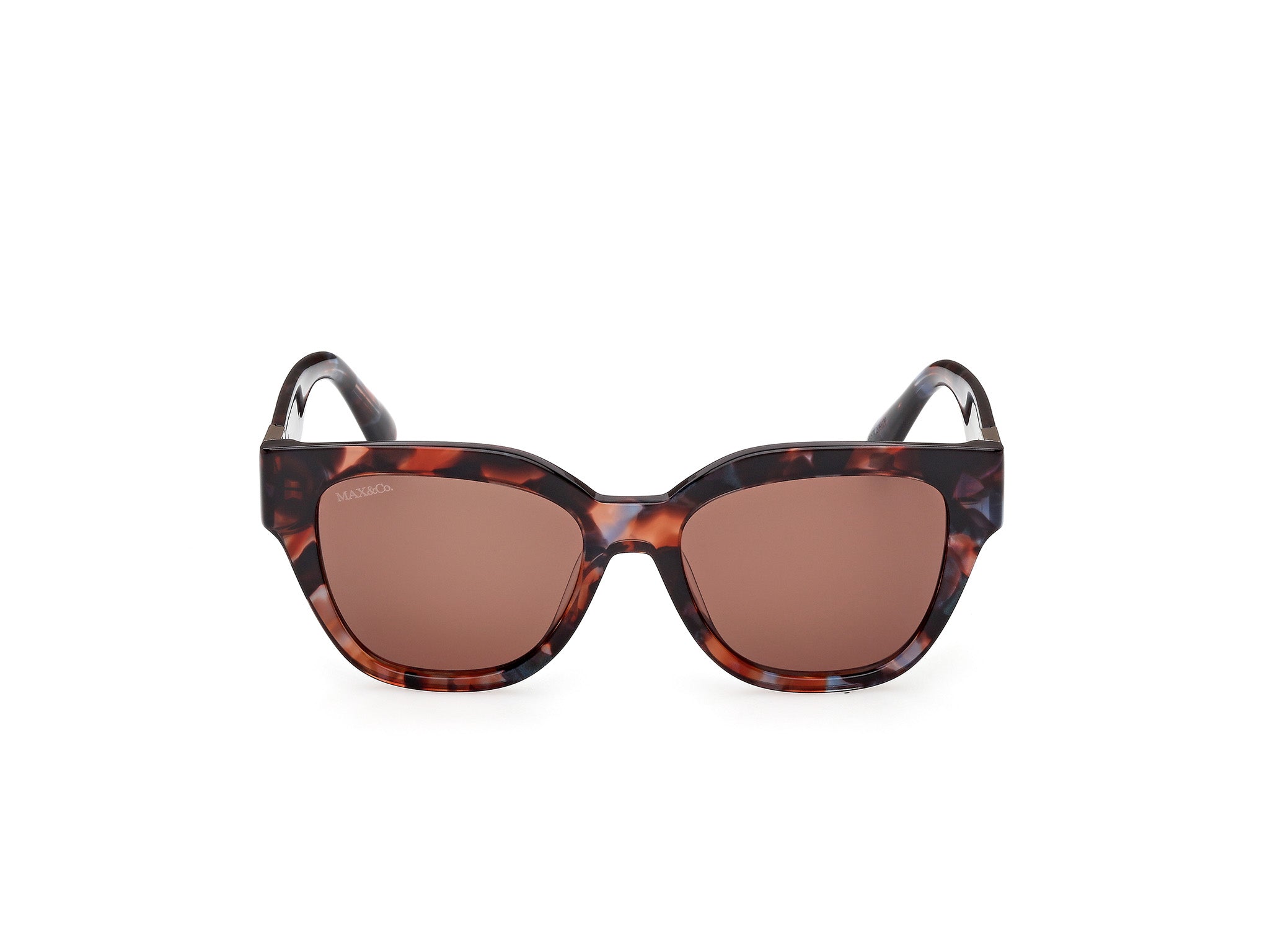 MAX&Co Mujer MAX&Co MO0138 54E Gafas de sol Acetato la Habana Marrón Cuadrada Norma