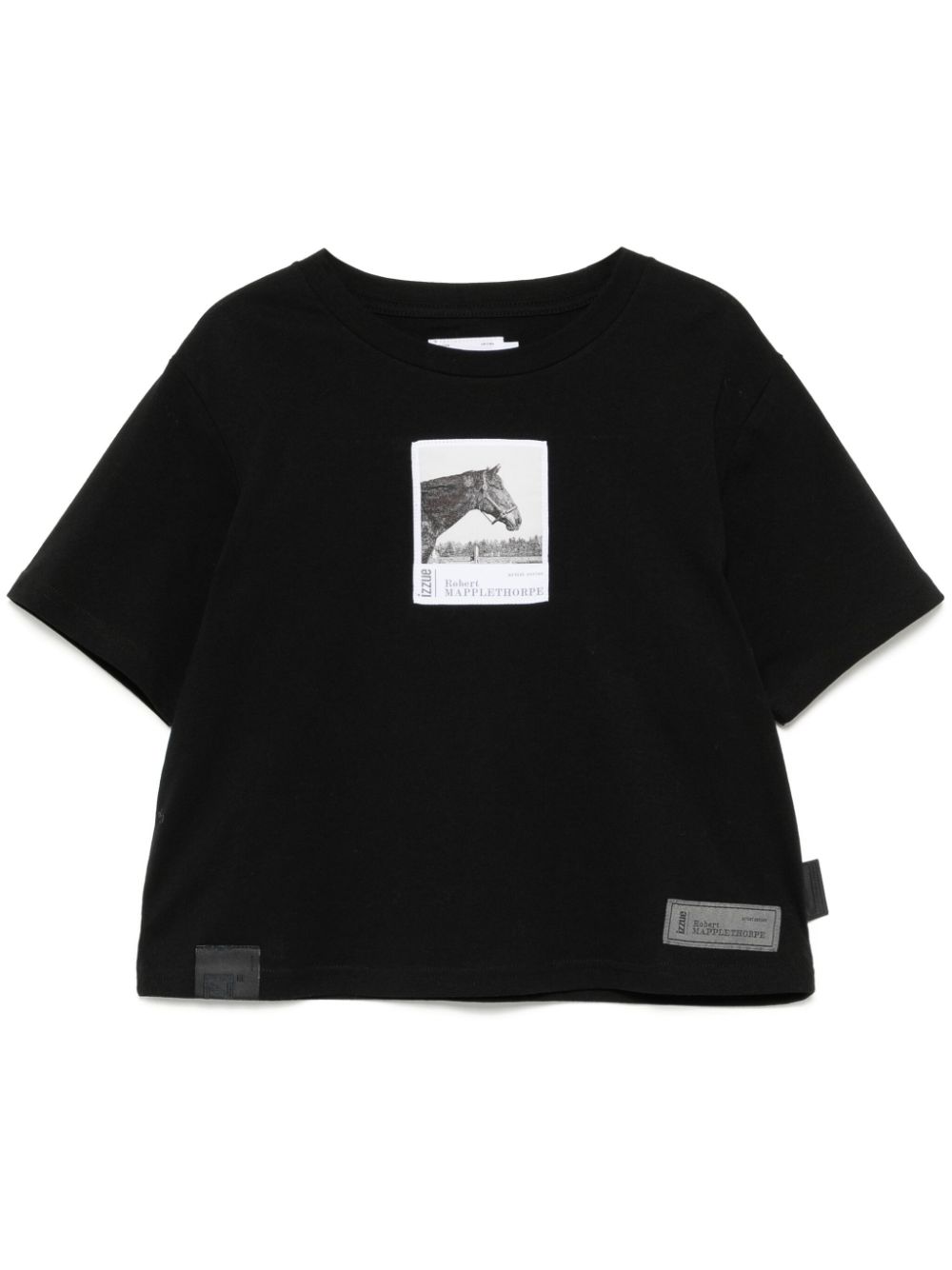 Logo-patched T-shirt - White