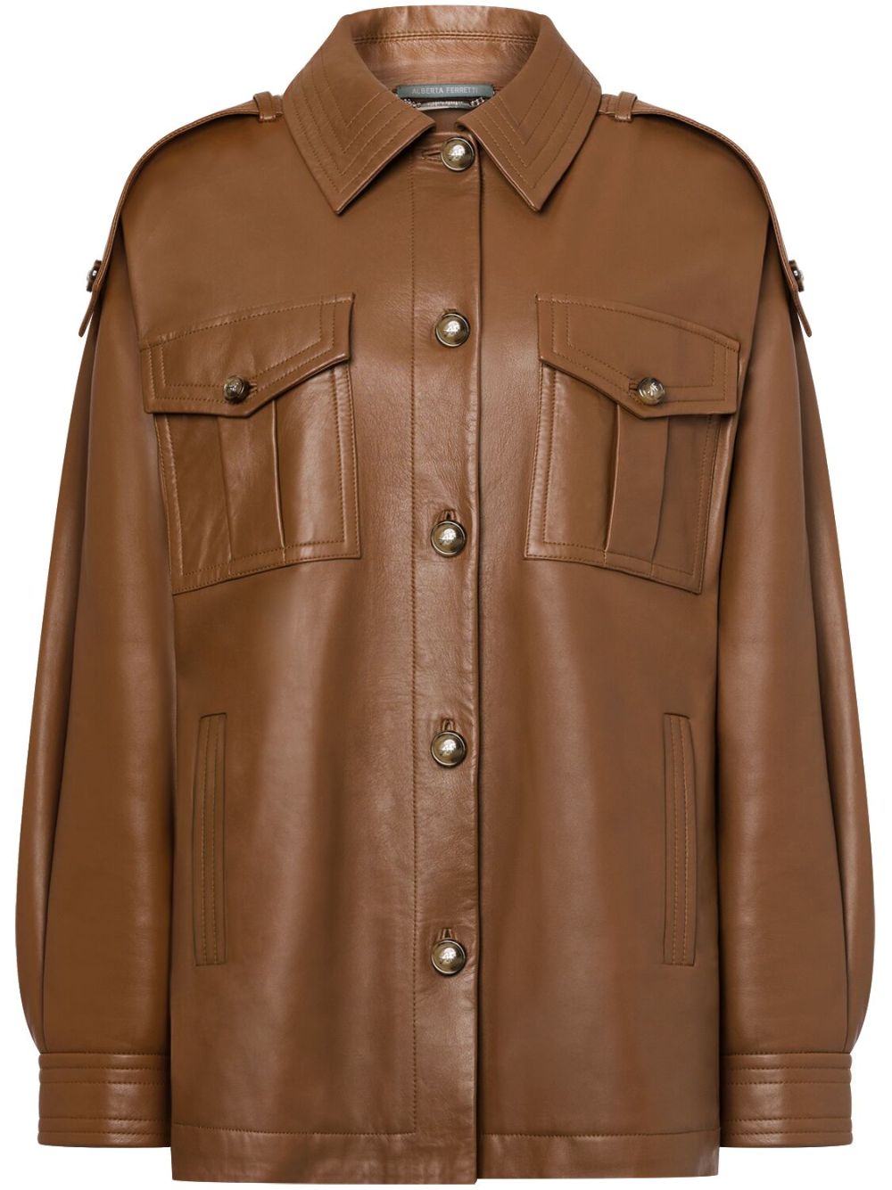 Leather jacket - Brown