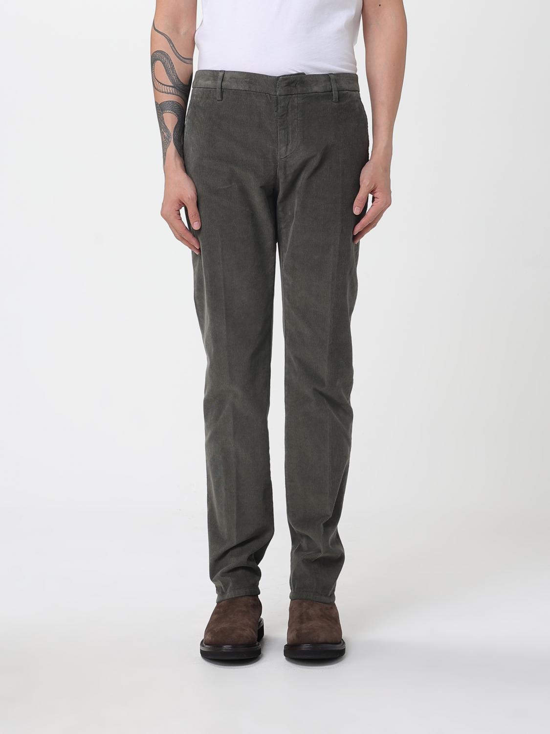 Pants Men color Military