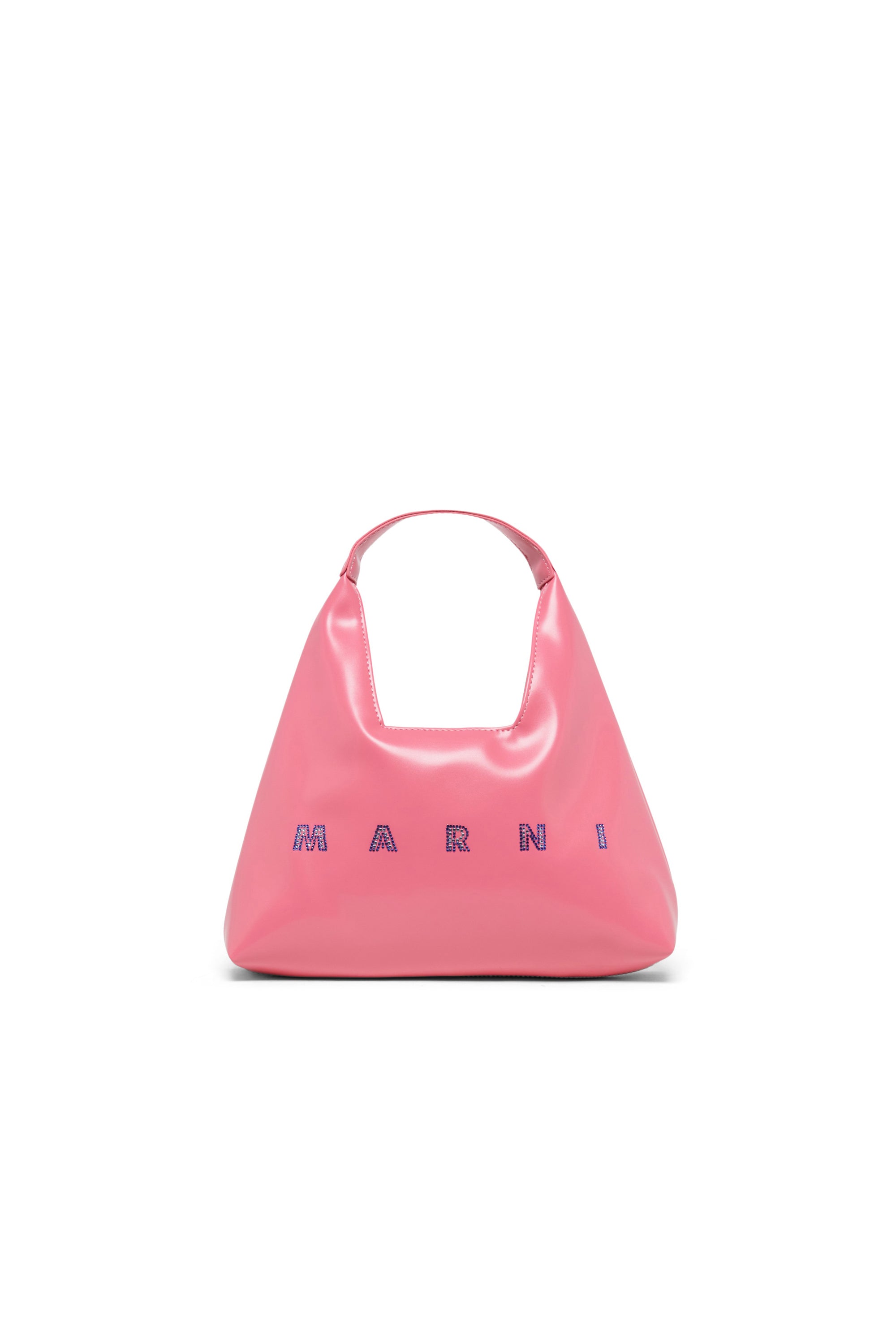 For Kids - Borsa Diamond a spalla con logo - Rose