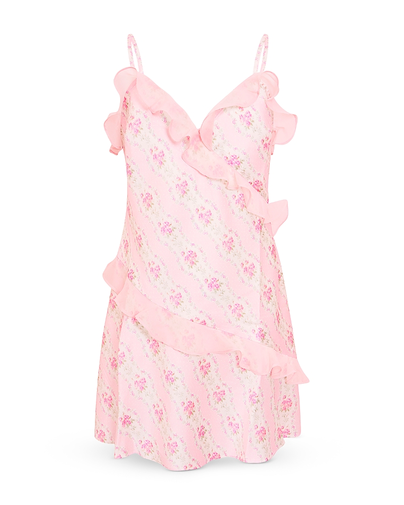 LoveShackFancy Tween Mini Lomina Dress in Pink. - 8 also , 9, 10
