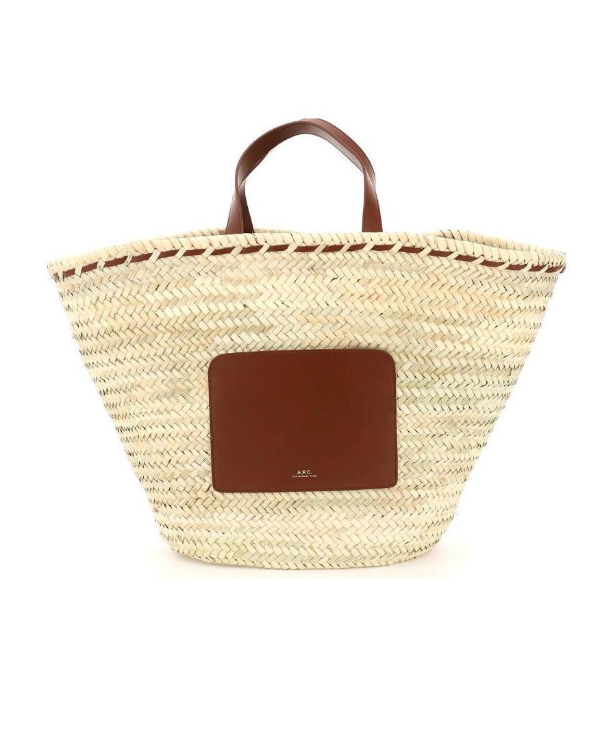 Zoe colour-block tote bag