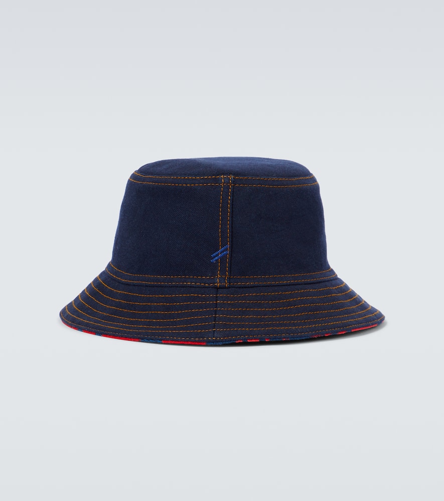 Denim bucket hat