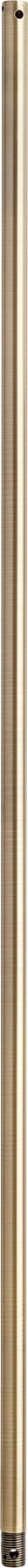 48" Ceiling Fan Downrod in Antique Bra