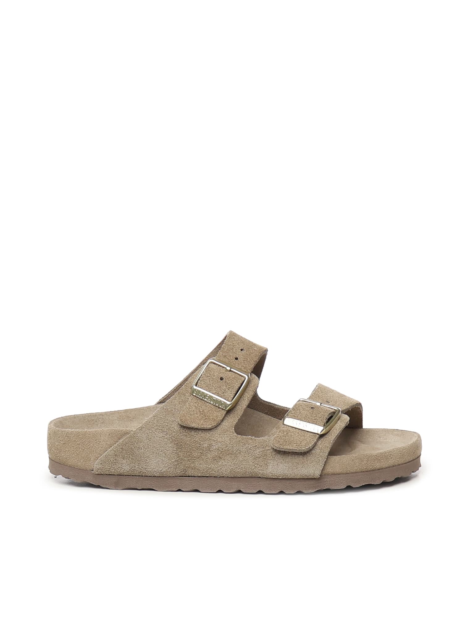 Birkenstock Arizona double-buckle slide sandals - Brown