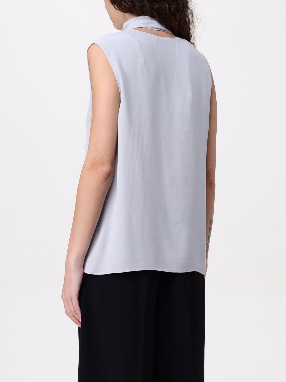 Crepe top - Grey