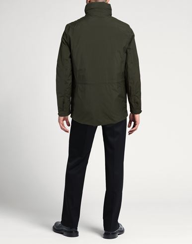 Man Jacket Green Size L Recycled polyamide