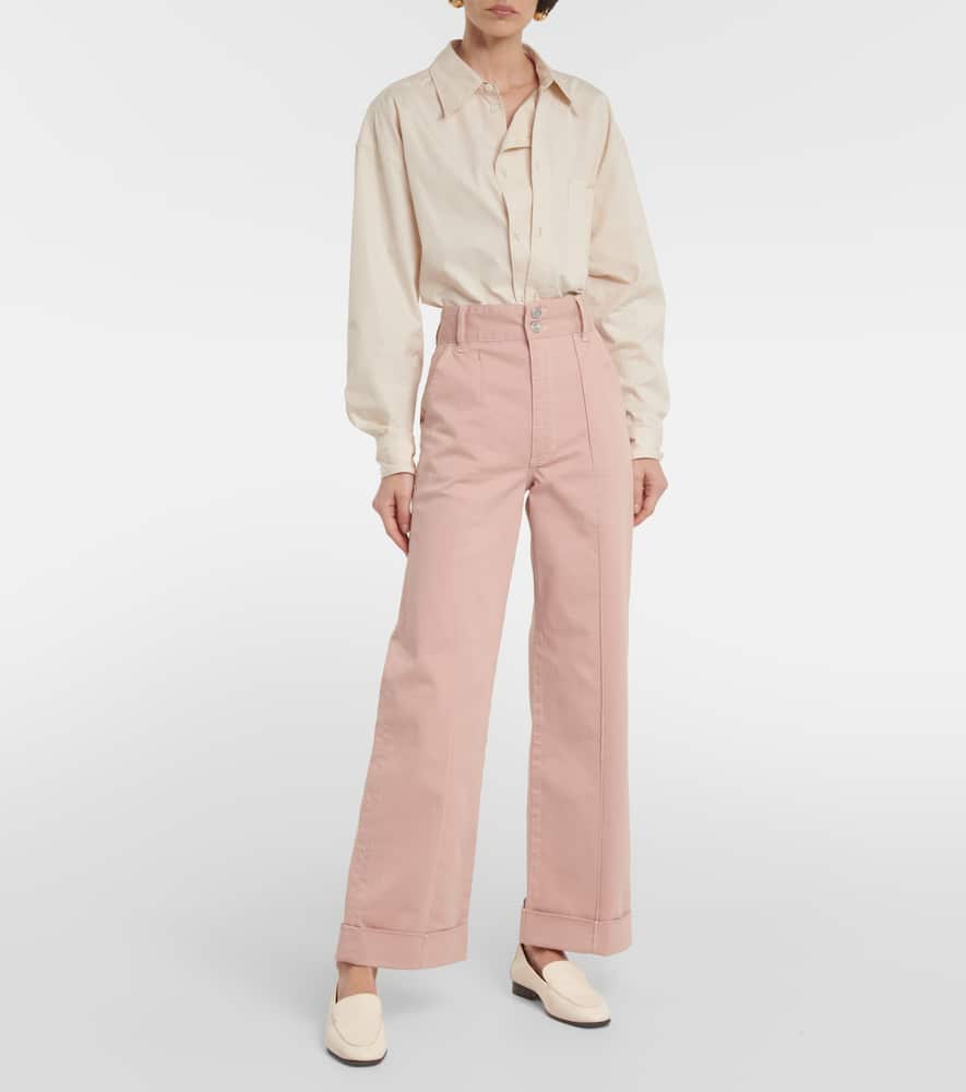 70s high-rise straight jeans