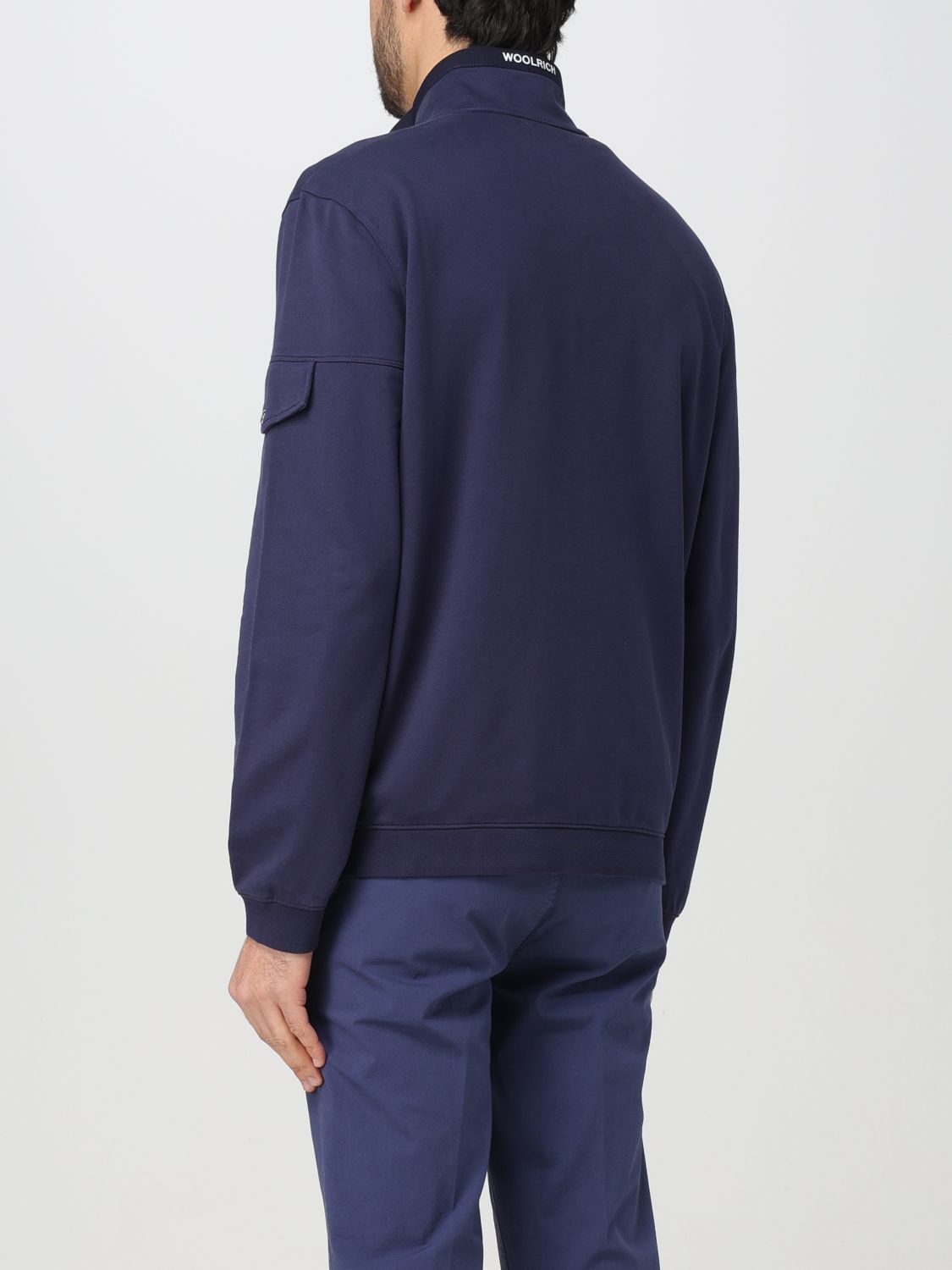 Sweatshirt Men color Blue
