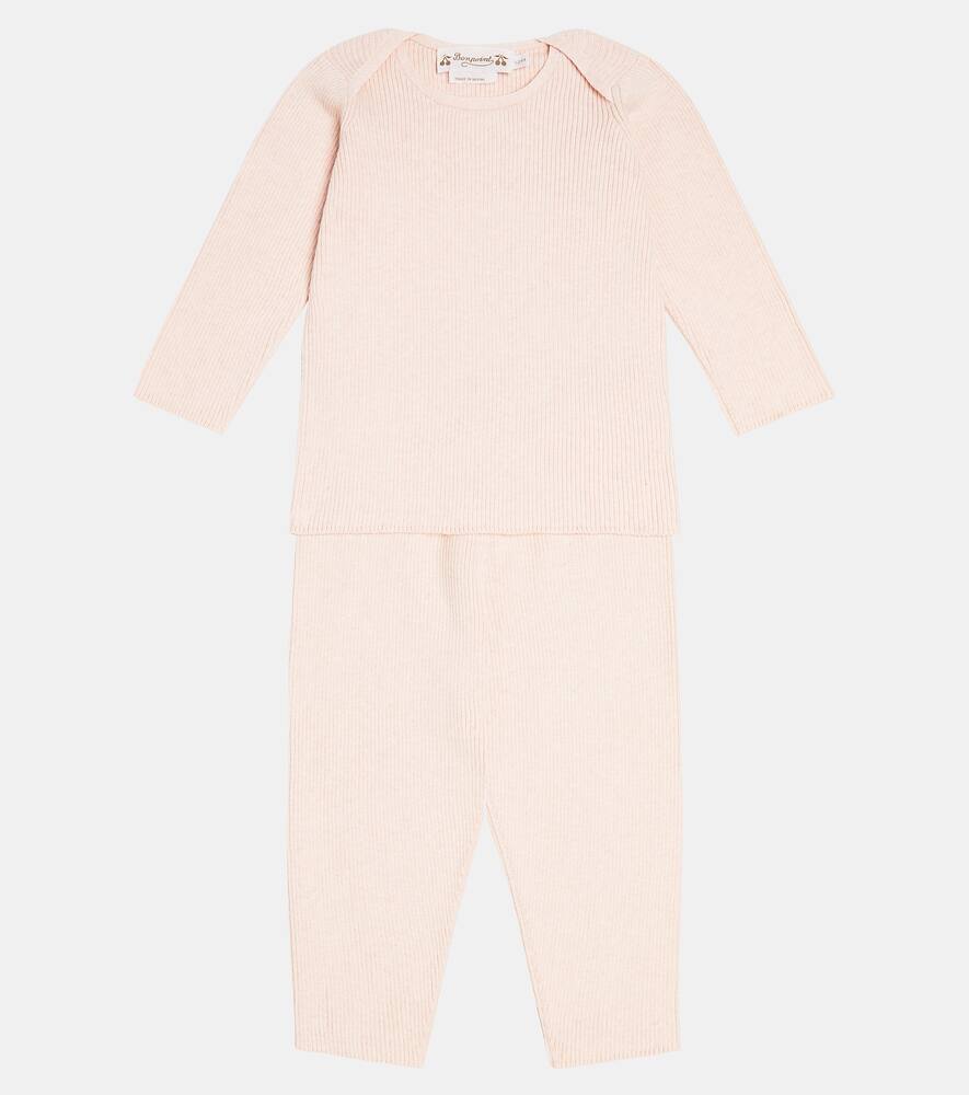 Bonpoint Baby Pais floral smocked cotton dress