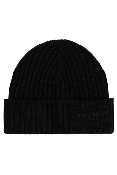 Givenchy Logo Embroidered Knit Beanie