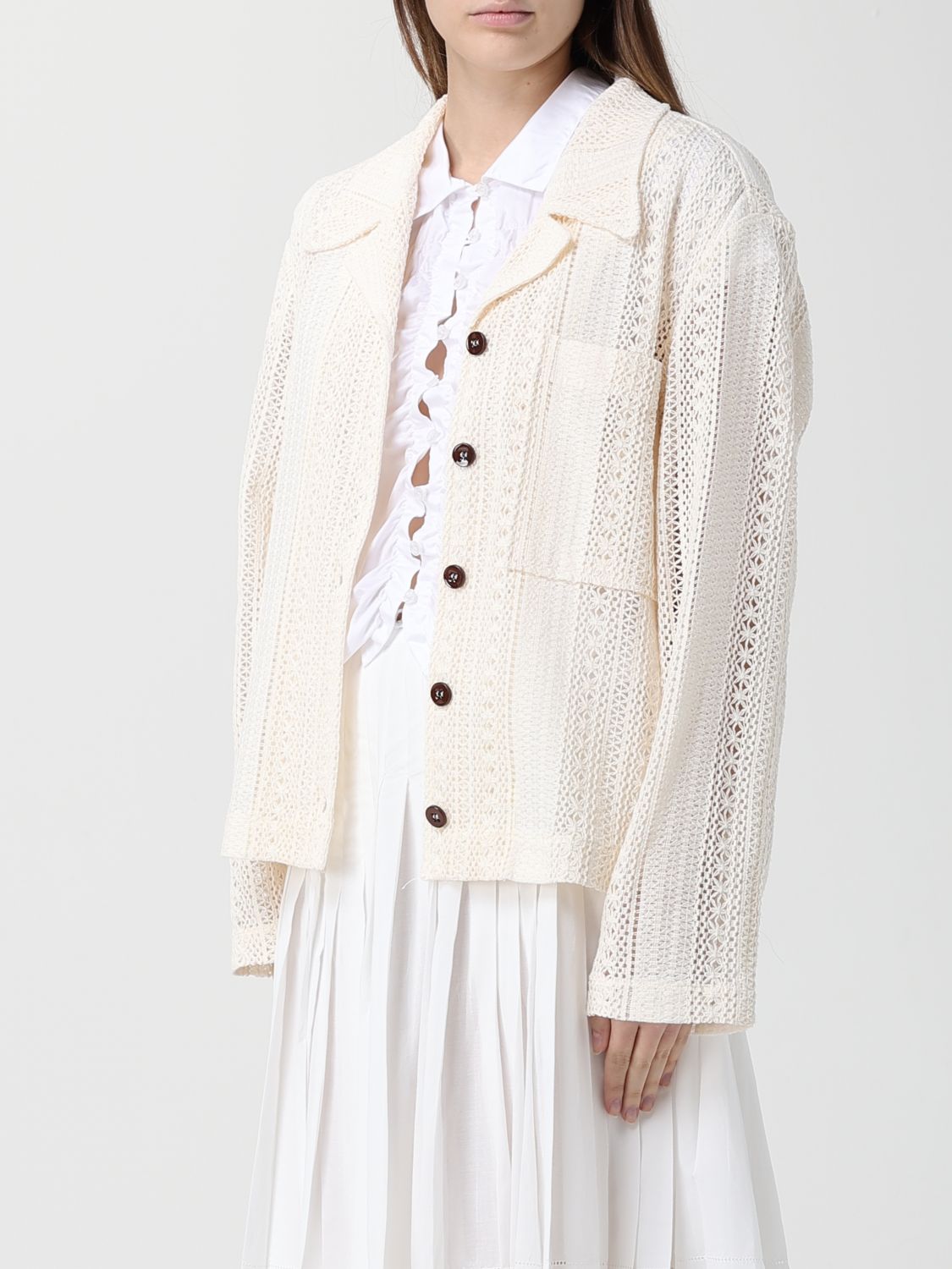 Jacket Woman color Ivory