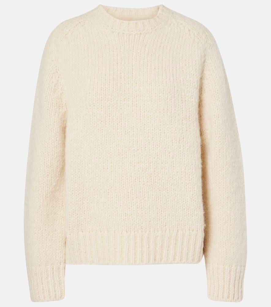 Mohair and wool-blend sweater