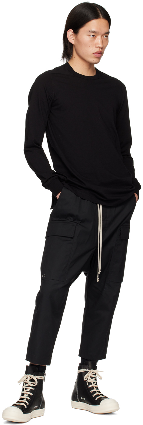Rick Owens Black Porterville Sneakers
