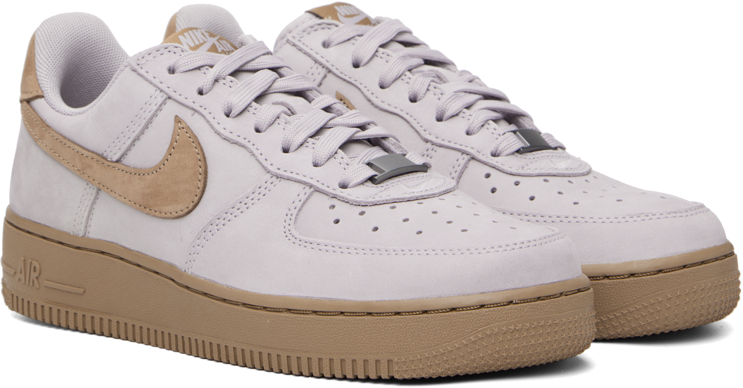 Purple Air Force 1 Low Retro Premium Sneakers