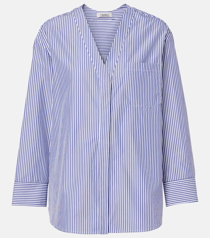 Chicca cotton poplin shirt