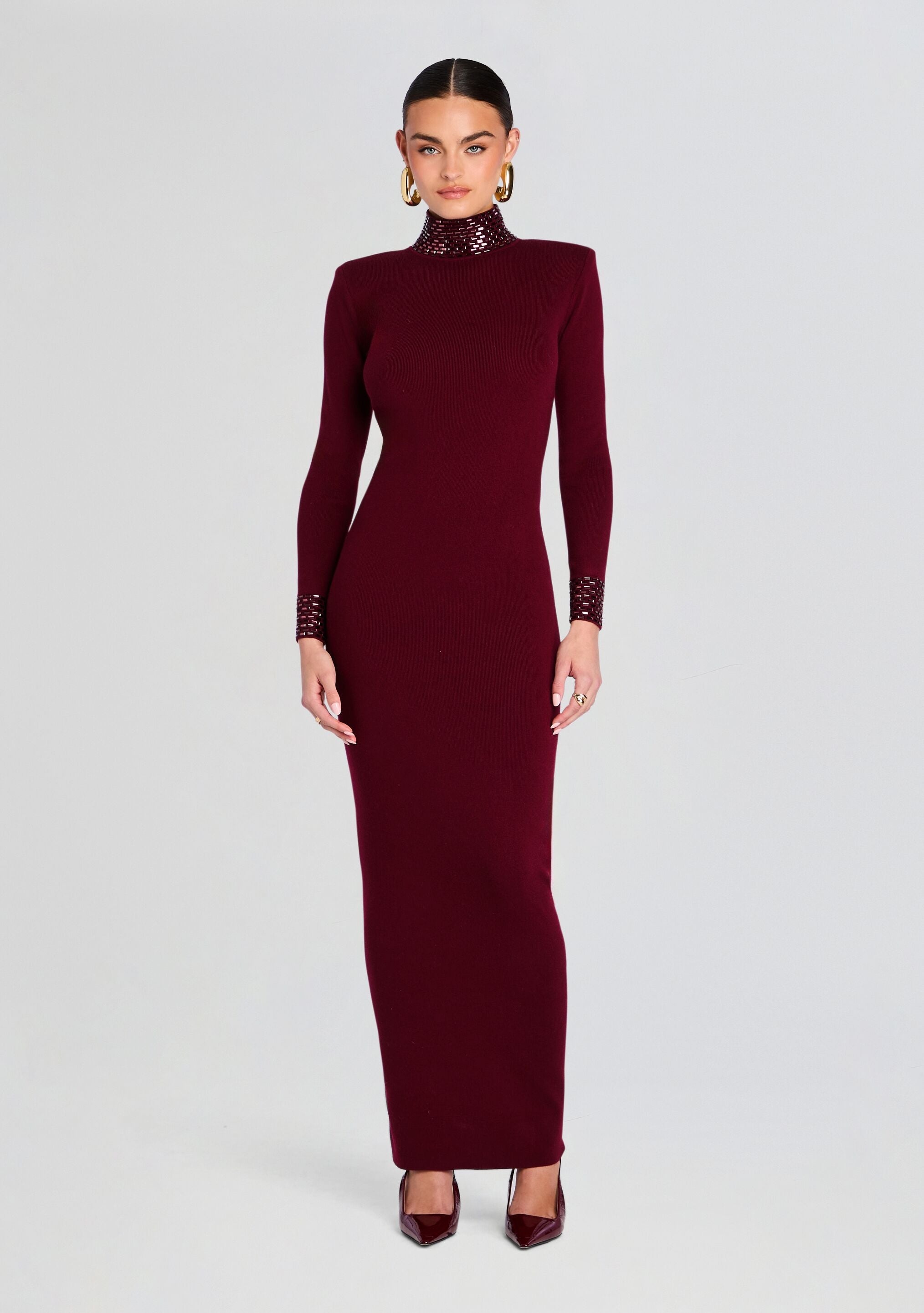 Monroe Embellished Knit Dress