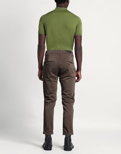 Man Pants Brown Size 29 Cotton, Polyester, Polyamide, Elastane