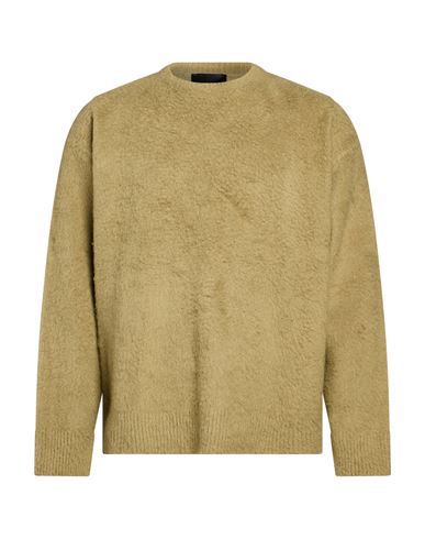 Man Sweater Khaki Size 36 Cotton, Polyamide, Elastane