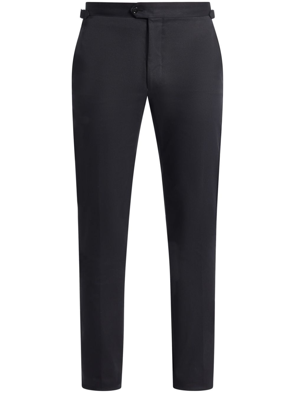 Slim-fit tailored trousers - Black