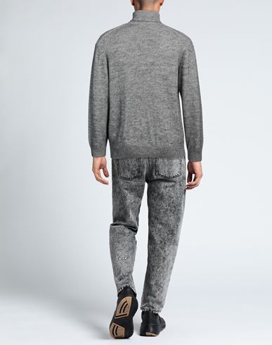 Man Turtleneck Grey Size XXL Acrylic, Merino Wool, Alpaca wool