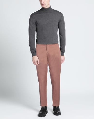 Man Pants Light brown Size 28 Cotton, Elastane