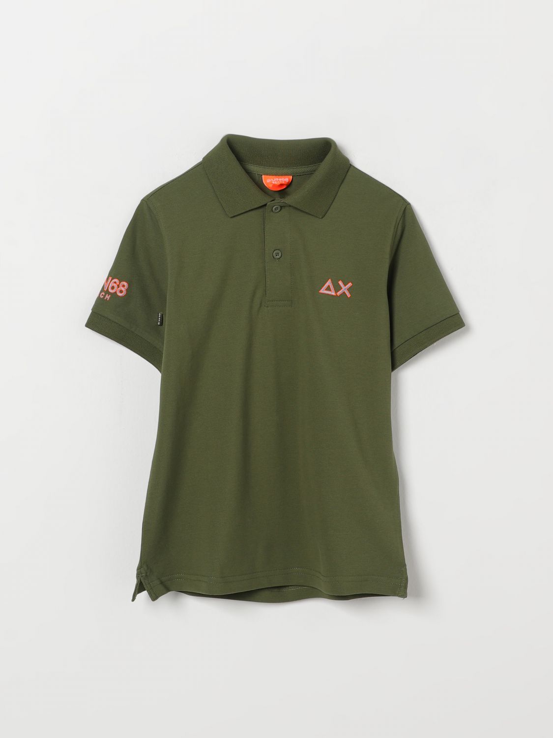 Polo Shirt Kids color Green