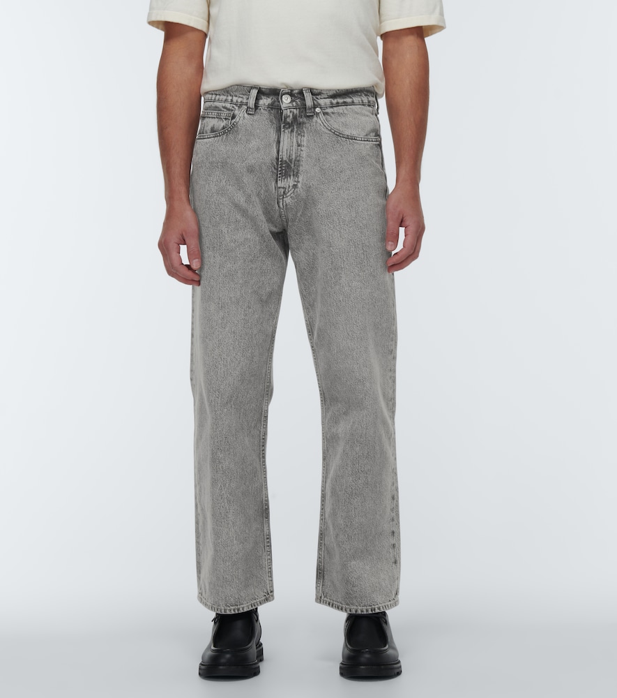 Third cut wide-leg jeans