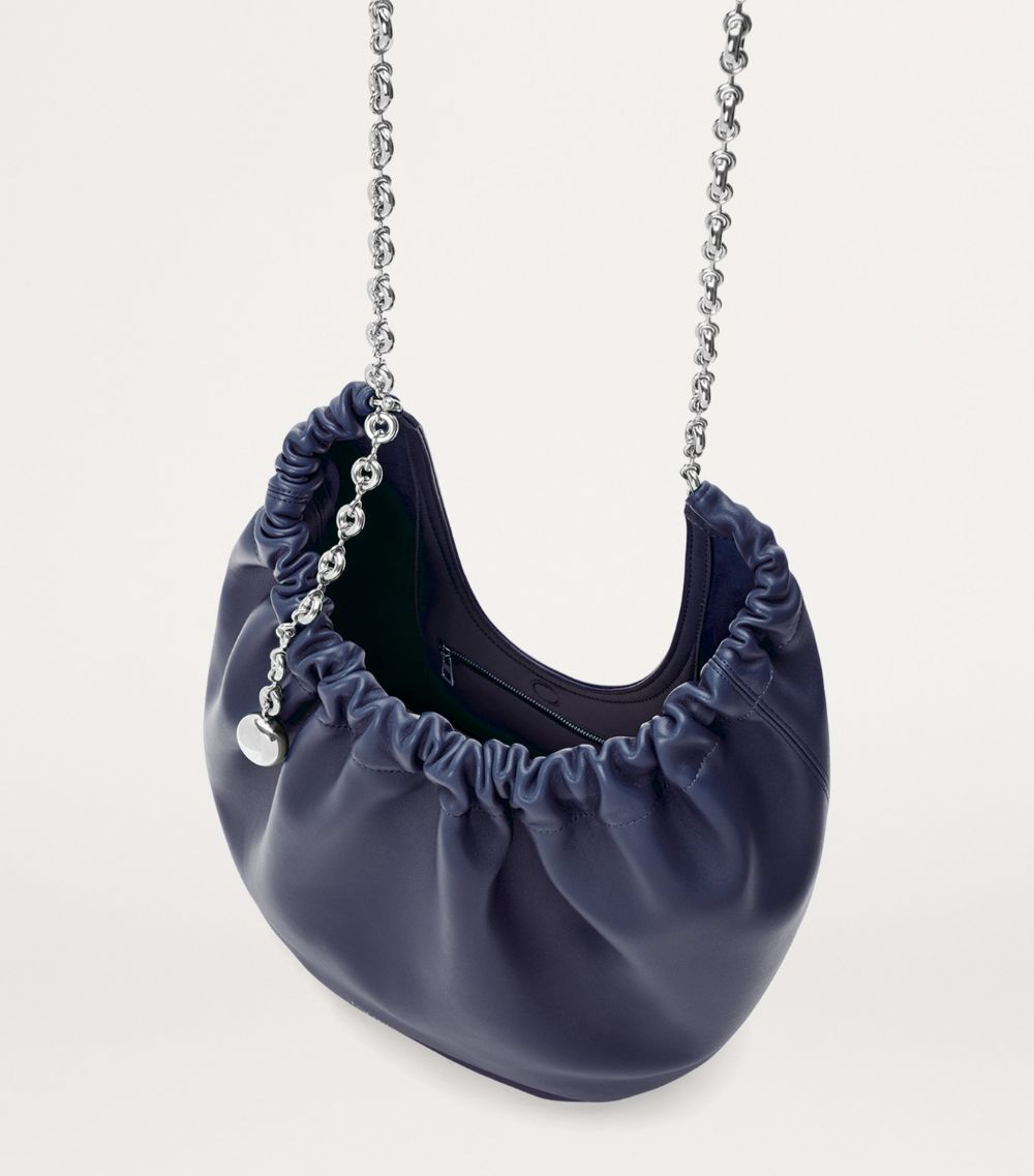 Medium Leather Squeeze Top-Handle Bag
